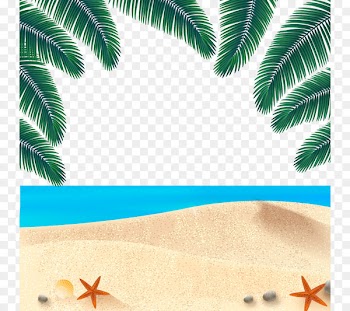 Euclidean vector Beach - Vector beach island 