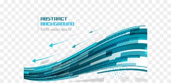 Euclidean vector Blue Curve Line - Technology background 