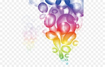 Euclidean vector Bubble Illustration - Colorful bubbles 