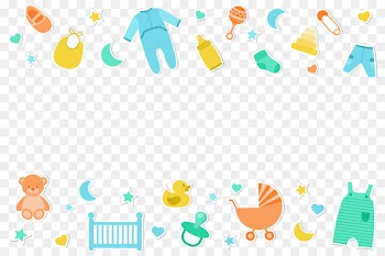 Euclidean vector Child - Vector baby background element 