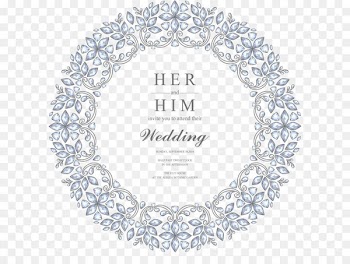 Euclidean vector Circle - Luxury hand-painted gem ring wedding invitations 