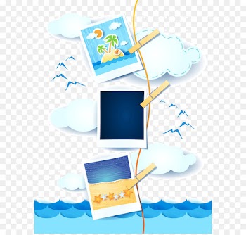 Euclidean vector Clip art - Great photo frame decorative vector 