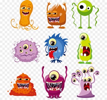 Euclidean vector Clip art - Little Monster Collection 
