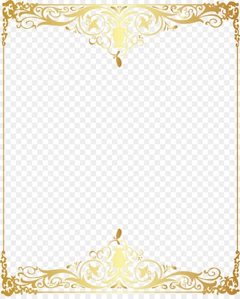 Euclidean vector Clip art - Vector Gold pattern frame 