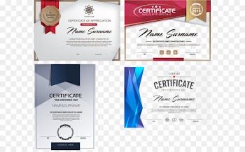 Euclidean vector Download - Exquisite high-end certificate design vector material 