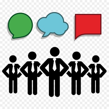 Euclidean vector Download Resource Icon - Businessman with speech bubble image Download 