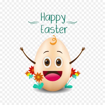 Euclidean vector Easter - Vector anthropomorphic egg 