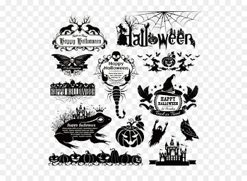 Euclidean vector Element Halloween - Vector Halloween Element 