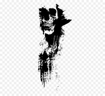Euclidean vector Fear Drawing Illustration - Vector black skull 