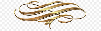 Euclidean vector Gold - Gold ribbon pattern 