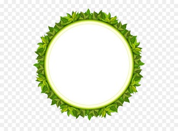 Euclidean vector Green Circle Clip art - Green leaves decorative circle 