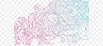 Euclidean vector Line Gradient Shading - The gradient vector hand-painted shading 