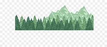 Euclidean vector Mountain Tree - Vector mountains 