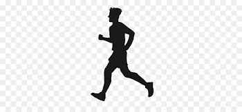 Euclidean vector Running Silhouette Photography - Fitness male silhouette 