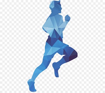 Euclidean vector Running Silhouette - Silhouettes of people running 