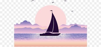 Euclidean vector Sea Illustration - Sea sailing vector 