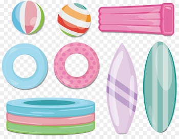 Euclidean vector Swimming pool Inflatable Clip art - Vector volleyball 