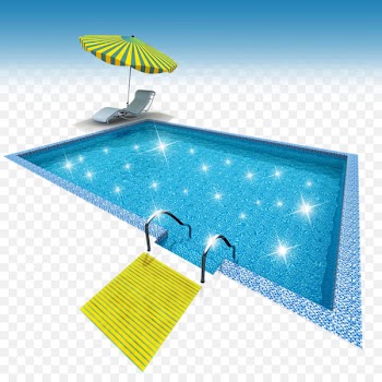 Euclidean vector Swimming pool Photography Illustration - Beautiful swimming pool 