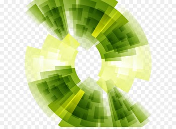 Euclidean vector Technology Green Line - Vector cool background 