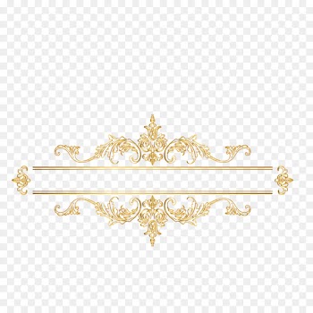 Euclidean vector - Vector gold classic European search bar frame 