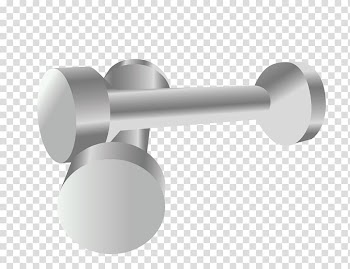 Euclidean , white dumbbell transparent background PNG clipart