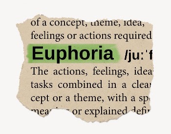 Euphoria ripped dictionary, editable word | Free PSD - rawpixel