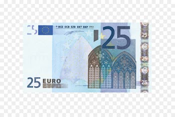 Euro, 20 Euro Note, Euro Banknotes, Banknote, Money PNG