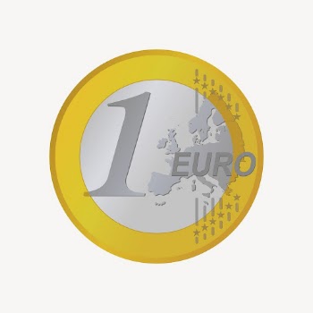 Euro coin sticker, money illustration | Free PSD - rawpixel