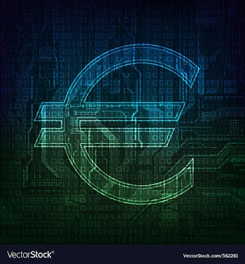 Euro vector image
