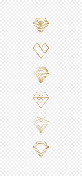 Europe Gold Search engine - Vector gold icon 
