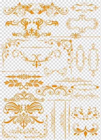 Europe Stitching Together an Essay: (First Edition): a Guide to College Writing Pattern, European Border Line Border , brown ornate frames illustration transparent background PNG clipart