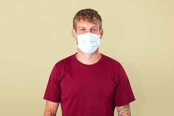 European man wearing face mask in the new… | Free stock photo | High Resolution image