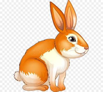 European rabbit Royalty-free Illustration - Cute bunny 