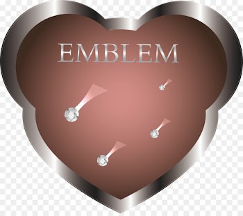European Shield - Maroon shield 