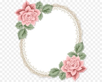 European-style flower border 