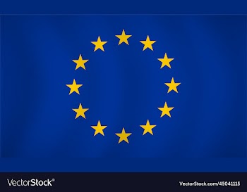 european union flag background