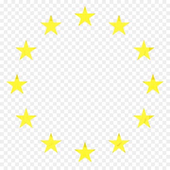 European Union, Flag Of Europe, Europe, Yellow, Star PNG