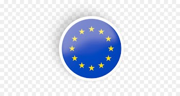 European Union Friends Without A Border Flag of Europe - european round 