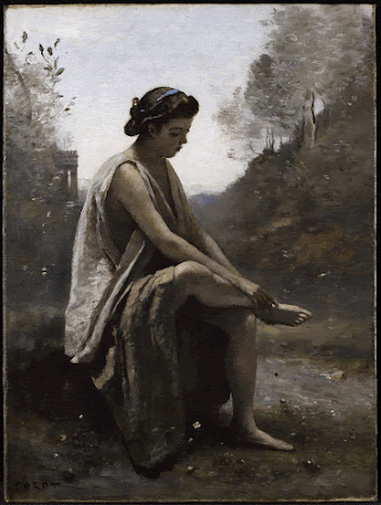 Eurydice, while fleeing from Aristaeus, | Free Photo - rawpixel