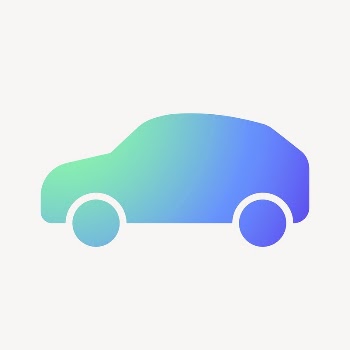 EV car icon, gradient design | Free Icons - rawpixel