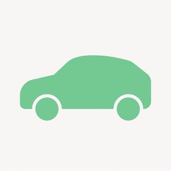 EV car icon, green flat | Free Icons - rawpixel
