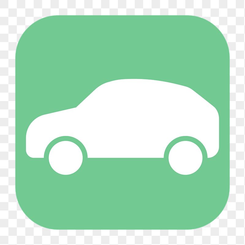 EV car png sticker, flat | Free Icons - rawpixel