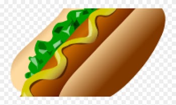 Even Though The Language I Am Most Comfortable With - Hot Dog Clip Art