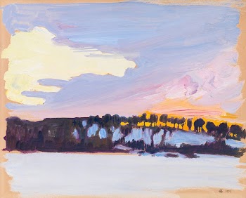 Evening landscape, oil painting. Original | Free Photo - rawpixel