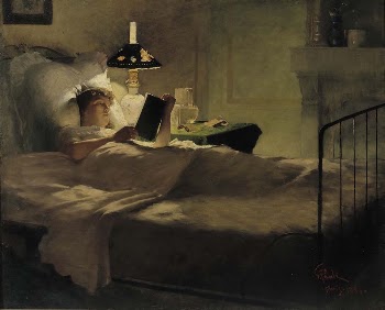 Evening reading, 1884 | Free Photo - rawpixel