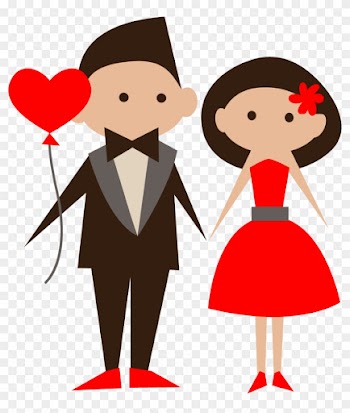 Event Management Wedding - Hình Cô Dâu Chú Rể Vector