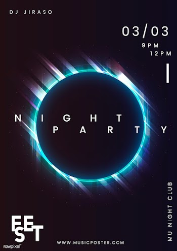 Event poster layout | Free stock vector - 544751