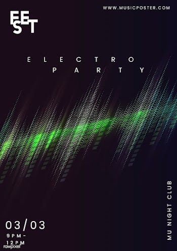 Event poster layout | Free stock vector - 544756