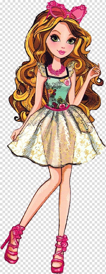Ever After High Doll Queen of Hearts, eslimi transparent background PNG clipart
