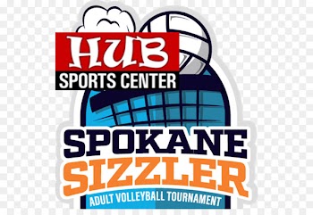 Evergreen Region Volleyball Sponsor Brand Logo South Howard Street - badminton tournament 
